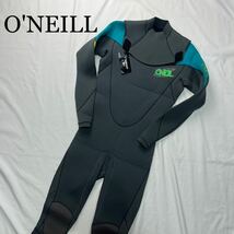 タグ付き O'NEILL オニール サーフィンスーツ フルスーツ ウェットスーツ グレー 長袖_画像1