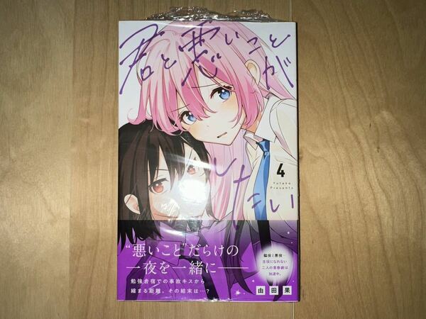 山田果 君と悪いことがしたい 4巻 初版 帯付き 新品未開封