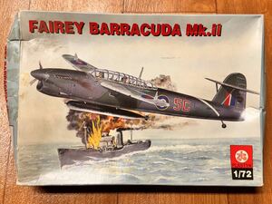 11067 1/72 ZTS Plastyk S-122 Fairey Barracuda Mk.II フェアリー バラクーダ Mk. Ⅱ 未組立品