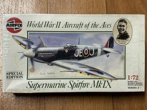 11018 1/72 AIRFIX 02081 World War II Aircraft of the Aces Supermarine Spitfire Mk IX Special Edition J.E. Johnnie Johnson 未開封品