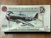 11022 1/72 AIRFIX 02084 World War II Aircraft of the Aces : Republic P-47D Thunderbolt Special Edition - Major Robert S. Johnson_画像1