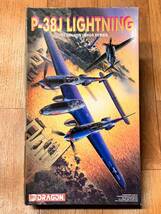 11150 1/72 DRAGON 5018 P-38J Lighting ドラゴン P38J ライトニング 未組立品_画像1