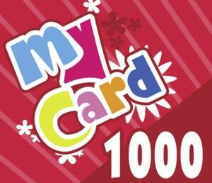 台湾オンラインゲーム用ポイント　MYCARD (マイカード) 1000PT ポイント消化