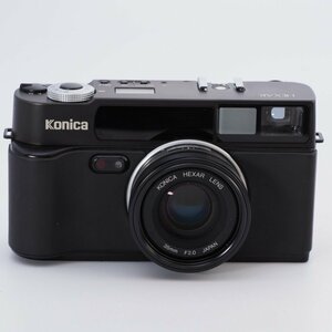 Konica コニカ HEXAR ヘキサー ブラック 35mm F2 コンパクトフィルムカメラ #8448