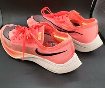 【送料無料】NIKE ZOOMX VAPORFLY NEXT% BRIGHT MANGO AO4568-600ナイキ ズーム ヴェイパーフライ ネクスト% ブライトマンゴー25.0cm _画像5