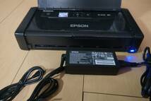 ジャンク品　　 EPSON モバイルプリンター PX-S05B　付属品あり_画像3