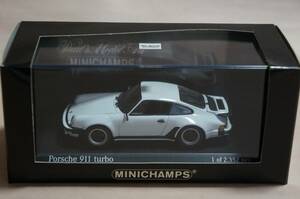 ポルシェ 911 [ 930 ] ターボ 1977 PMA 1/43 Porsche 911 [ 930 ] Turbo 1977 [ホワイト] 未展示品