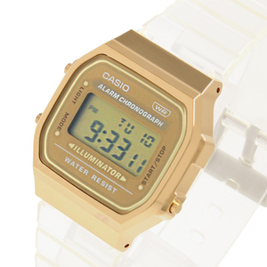 カシオ CASIO A168XESG-9A 腕時計 メンズ ゴールド クオーツ デジタル