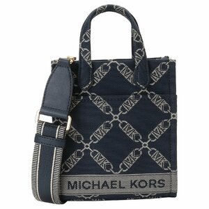 マイケルコース トートバッグ MICHAEL KORS 32F3G3GC0J 407 NAVY MULTI ジジ エンパイア ロゴ ジャカード エクストラスモール 2WAY