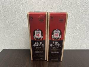 未開封 正官庄　高麗人参エキス　紅参精エブリタイム　10ml×10包 （100ml） 2箱 セット 漢方