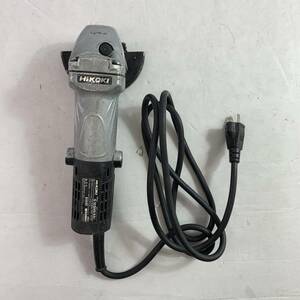 (22241)〓 HiKOKI 100mm電気ディスクグラインダ G10SH5(SS) 【ハイコーキ/電動工具/研磨機/切断機/2019年製】 中古品