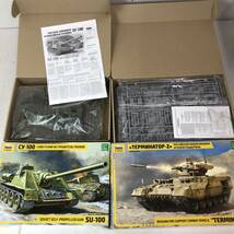 (22978)戦車プラモ9点セット M3 LEE/CENTRATION MKⅢ/CY-100/6MN-1【同梱不可】 ジャンク品・異臭あり　中古品_画像4