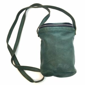 *sissirossisisi Rossi leather Mini shoulder bag lady's green brooch pin attaching bag shoulder ....... bucket 4BB/41532