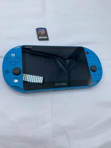 GII35439 【動作未確認・現状品】SONY ソニー PSVita PlayStation Vita PCH-2000 ゲーム機 マインクラフト付