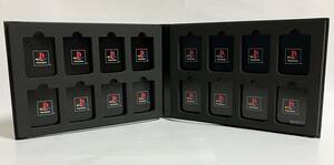 非売品 PS メモリーカード 収納ケース ホルダー 16枚 黒 プレイステーション プレステ PS1