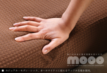 ソファー カウチソファー ローソファー sofa ワッフル 2人掛け 一人暮らし クッション付 アイボリー SEP-0030IV_画像6