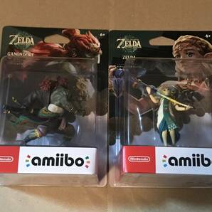 送料無料★ショッパー付★新品未開封★amiibo ゼルダ＋ガノンドロフ [ティアーズ オブ ザ キングダム](ゼルダの伝説) ニンテンドースイッチ