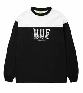 HUF ハフ　スウェット/トレーナー　ブラックホワイト　 長袖 美品 