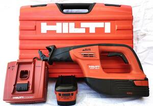 68.★HILTI★ヒルティ★WSR-36-A★電動レシプロソー★DIY★切断機★動品★大容量バッテリ2個付 