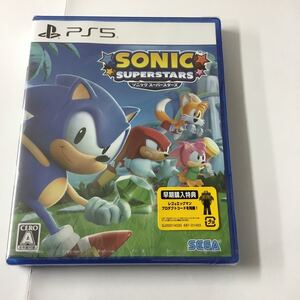 PS5 ソフト★新品未開封★シュリンク付★ソニックスーパースターズ - PS5