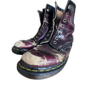 【引取大歓迎!】ドクターマーチン Dr.Martens 8ホールブーツ UK4 レディース23cm ◎ジャンク nc☆☆☆③