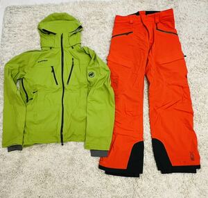 マムート MAMMUT スキーウェア Stoney HS Jacket スキーパンツ Stoney HS Pants の上下セット