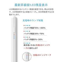 アップル ipad ペンシル 第2世代 アップルペンシル FFOGG スタイラスペン iPadペン ipad pencil 第二世代 バッテリー残量表示パームリジェ_画像5