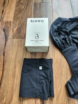 美品 Konny コニー　抱っこ紐 サイズ XS　 だっこひも ベビーキャリア ベビースリング　ブラック系　ストリング　ストリングス_画像2