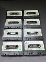 使用済み カセットテープ ソニー SONY C90HF 8本セット 書き込みあり 記録媒体_画像4