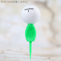 12本セット 日本製 パリティー 蛍光色 ゴルフ ティー ペグ ゴルフボール グリーンフォーク マーク 跡 ゴルフ GENGEN ティー ロゴなし b098m_画像4