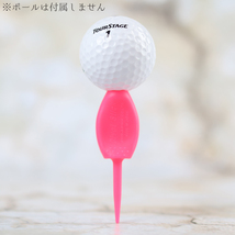 12本セット 日本製 パリティー 蛍光色 ゴルフ ティー ペグ ゴルフボール グリーンフォーク マーク 跡 ゴルフ GENGEN ティー ロゴなし b098m_画像5