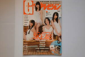 G（グラビア）ザテレビジョン（GRAVURE　THE　TELEVISION）月刊ザテレビジョン別冊　2012年2月　vol.21　表紙『SKE48』中古　雑誌のみ