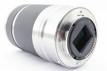 ■美品■SONY E 55-210mm F4.5-6.3 OSS SEL55210 シルバー■C634 ソニー_画像7