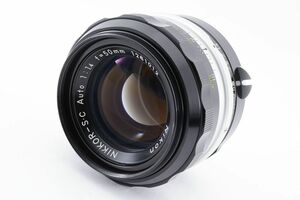 ■美品■NIKON NIKKOR-S・C Auto 50mm F1.4■C647 ニコン