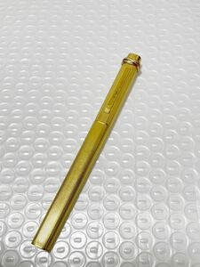 1000円スタート ボールペン Cartier カルティエ トリニティ ゴールド キャップ式 長さ約13.3cm 文房具 筆記用具 