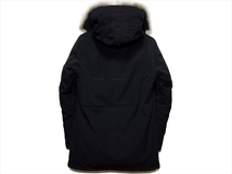 美品 CANADA GOOSE カナダグース JASPER PARKA ジャスパー ダウンジャケット BLACK 黒 ブラック メンズM M/M 正規品_画像2