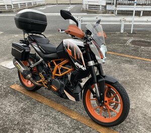 ＫＴＭ　３９０デューク　２０１３年　車検取り立て　21122ｋｍ　ディーラーの元デモ車ＯP多数　大阪より　個人出品