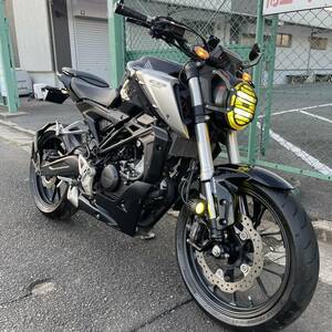 状態良好 ホンダ CB125R JC79 ABS 原付二種 19688㎞ フォグライト 全国配送 売切 検)GROM クロスカブ ハンターカブ MT YZF‐R DAX Z JA58 C