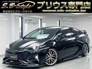 プリウス 1.8 S 9インチナビ　ガングリップ　BT　Bカメラ