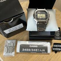 美品◆G-SHOCK【GMW-B5000D-1JF】FULL METAL 5000SERIES 電波 タフソーラー Bluetooth カシオ _画像1