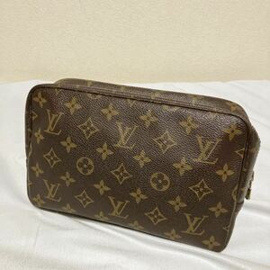 A25/ 1円 美品 LOUIS VUITTON ルイヴィトン モノグラム トゥルーストワレット23 セカンドバッグ クラッチバッグ ポーチ M47524 854MI