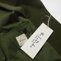 JK392 ミダ M.I.D.A. 定価53900円 ミリタリー ロングトレンチコート 新品 M US ARMY/ドレステリア ユナイテッドアローズ ビームス 取扱_画像9