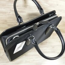 BB408 タケオキクチ 定価25300円 黒 2WAY 軽量 ビジネスバッグ 三方開き 新品 A4 アイビー 781501 ブラック TAKEO KIKUCHI_画像3