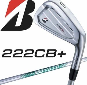 新品★ ブリヂストンゴルフ TOUR B 222CB+ アイアン 6本セット[＃5-P] N.S.PRO 950GH neo S ★激安即決