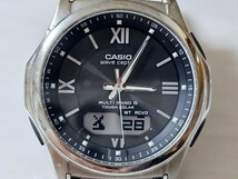 CASIO カシオ wave ceptor【WVA-V630】タフソーラー BLACK 純正ブレスレット_画像5