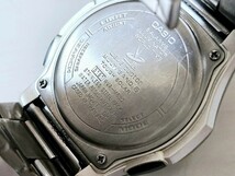 CASIO カシオ wave ceptor【WVA-V630】タフソーラー BLACK 純正ブレスレット_画像3