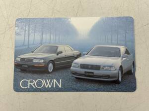 テレホンカード　CROWN クラウン　車　トヨタ