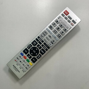 C1G939 【送料１８５円】 TV リモコン / AudioComm オーディオコム AV-R340N-T 動作確認済み★即発送★ テレビ