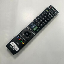 C1G907 【送料１８５円】 TV リモコン / シャープ SHARP GA881WJSA 動作確認済み★即発送★ テレビ_画像1