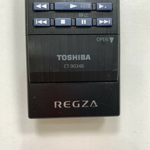 C1H016 【送料１８５円】 TV リモコン / TOSHIBA 東芝 CT-90348 動作確認済み★即発送★ テレビ_画像4